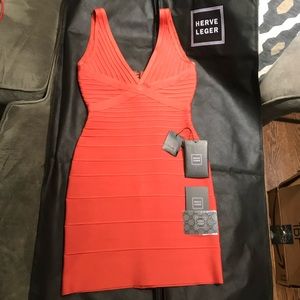 Herve Leger bandage dress